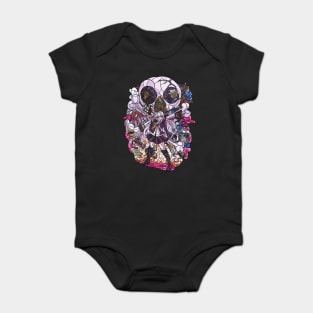 A detective is neither light nor shadow. Baby Bodysuit